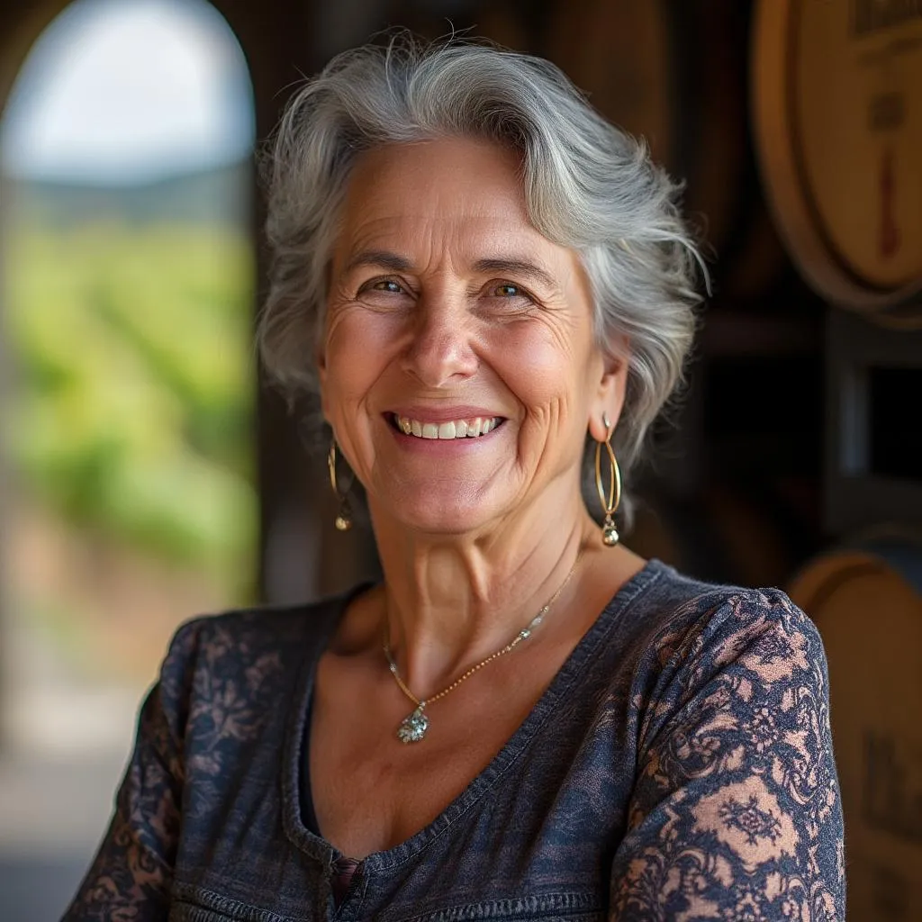 Lucía Benítez, Propietaria de Viñedos del Sol